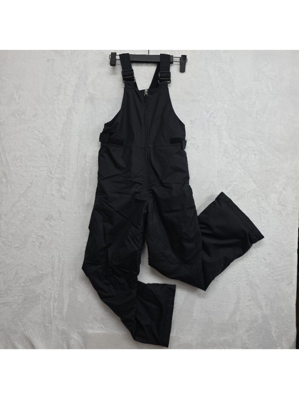 Columbia Snowslope II Bib Youth Med 10-12 Black Outgrown Insulated Waterproof